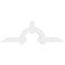 Ekena Millwork Ericson Architectural Grade PVC Gable Bracket, 84"W x 28"H x 4"D x 6"F, 8/12 Pitch GBP084X28X0406ERI00 - alternate 3